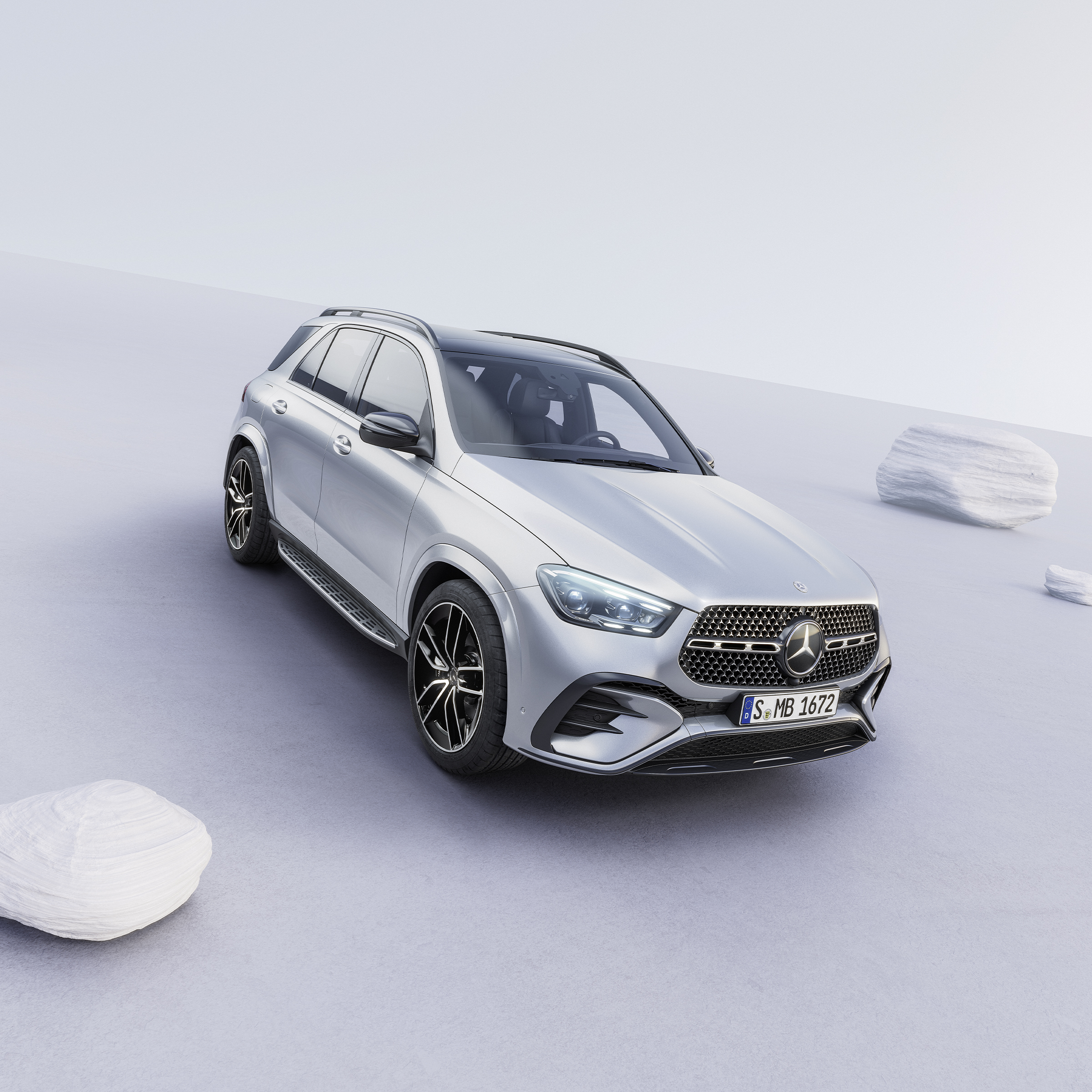 L'E-ACTIVE BODY CONTROL della Mercedes-Benz GLE.