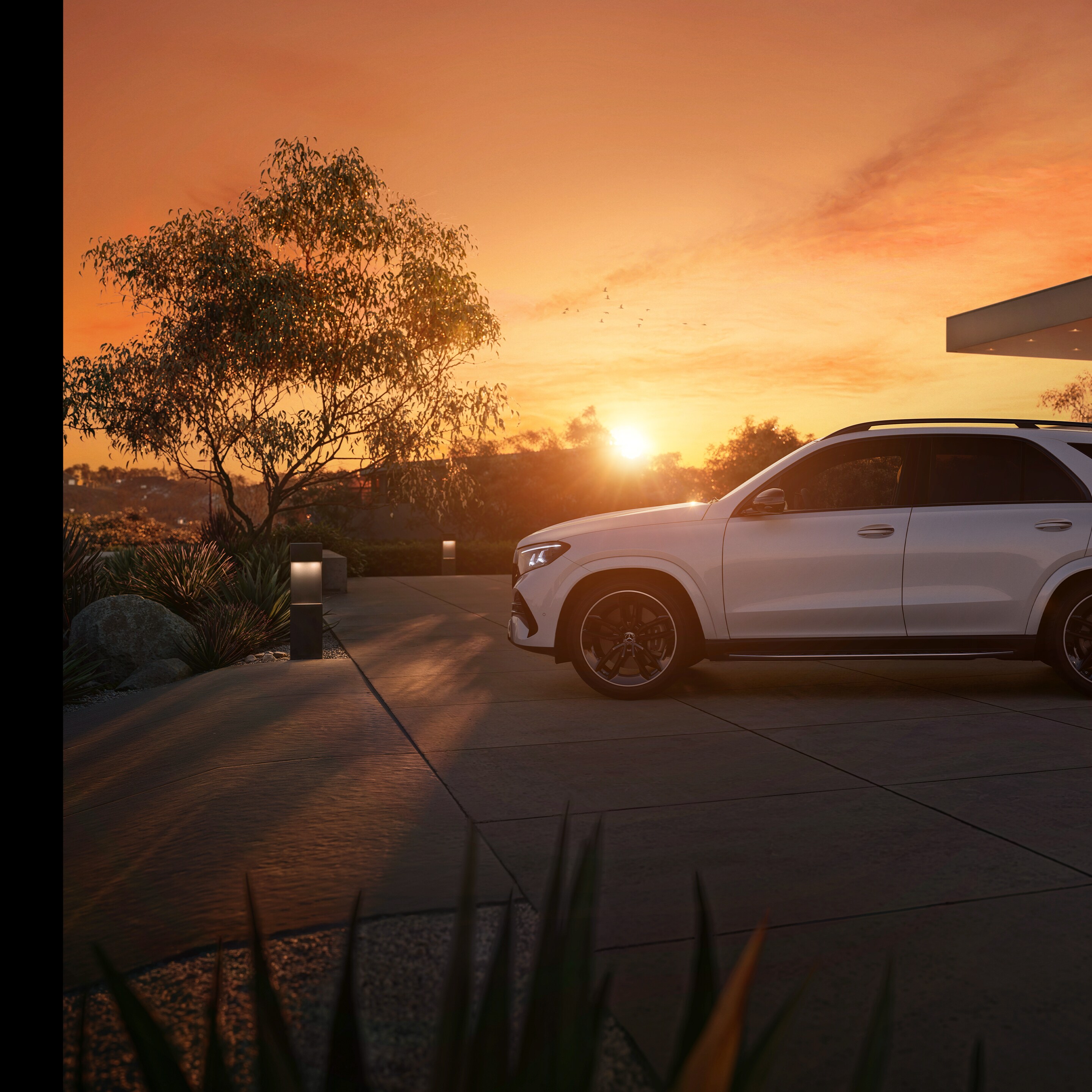 Gli esterni della nuova GLE di Mercedes-Benz.