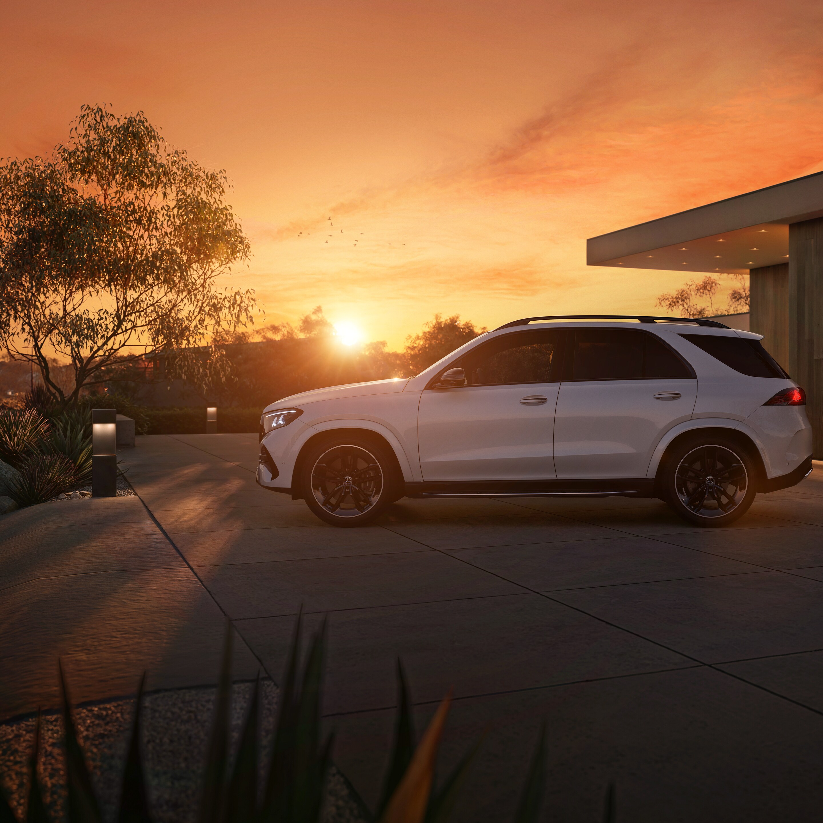 Gli esterni della nuova GLE di Mercedes-Benz.