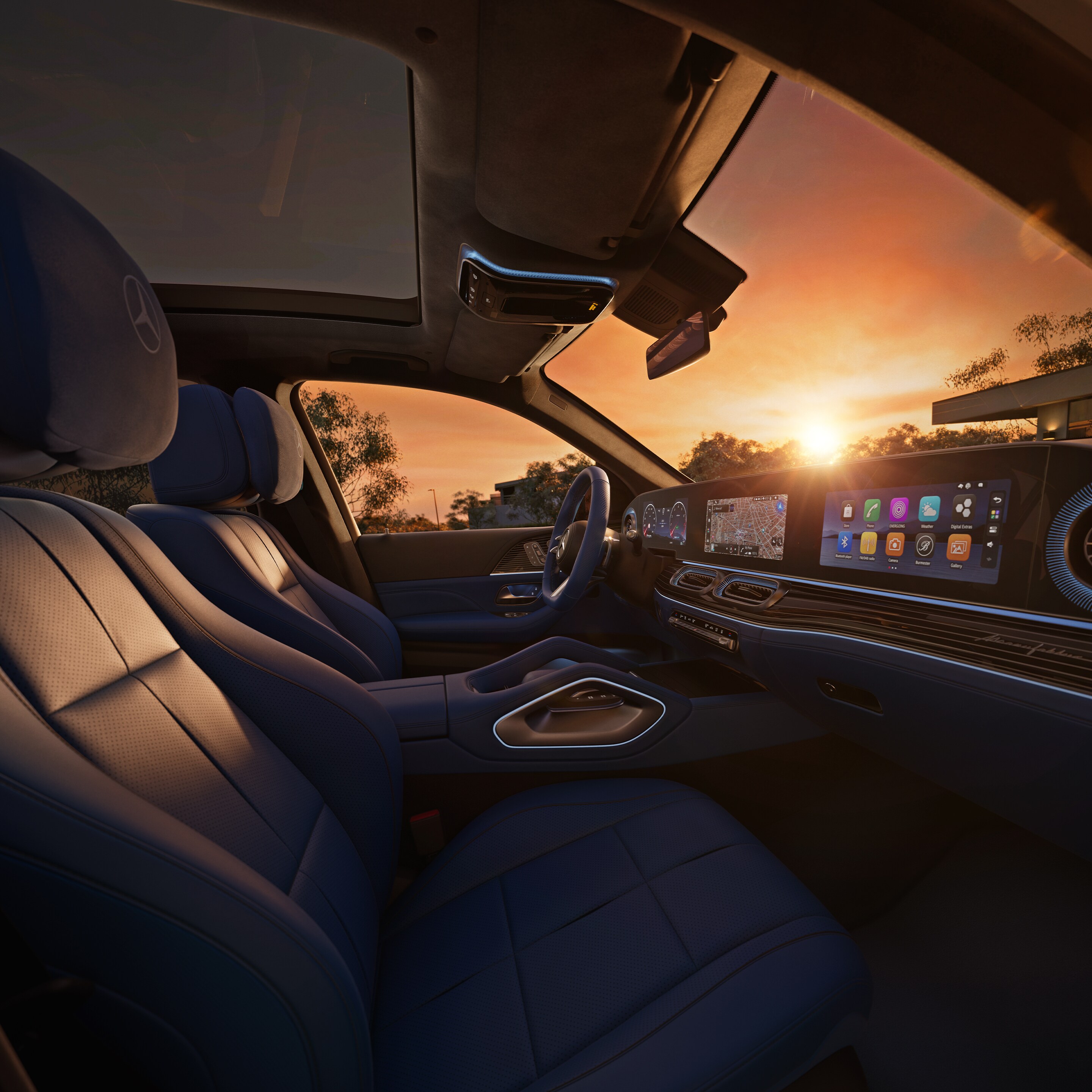 Gli interni di Nuova GLE.