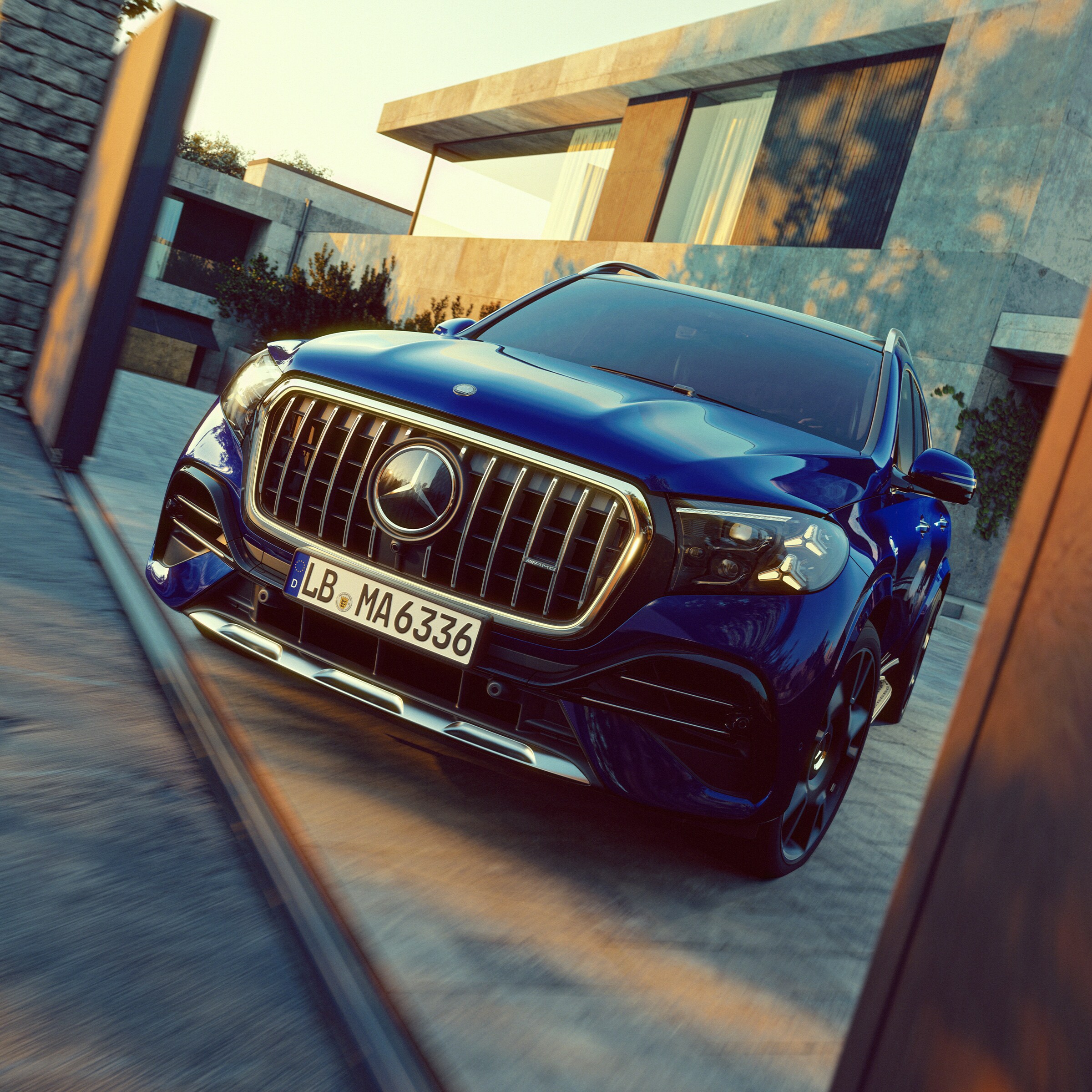 Il frontale di nuova Mercedes-AMG