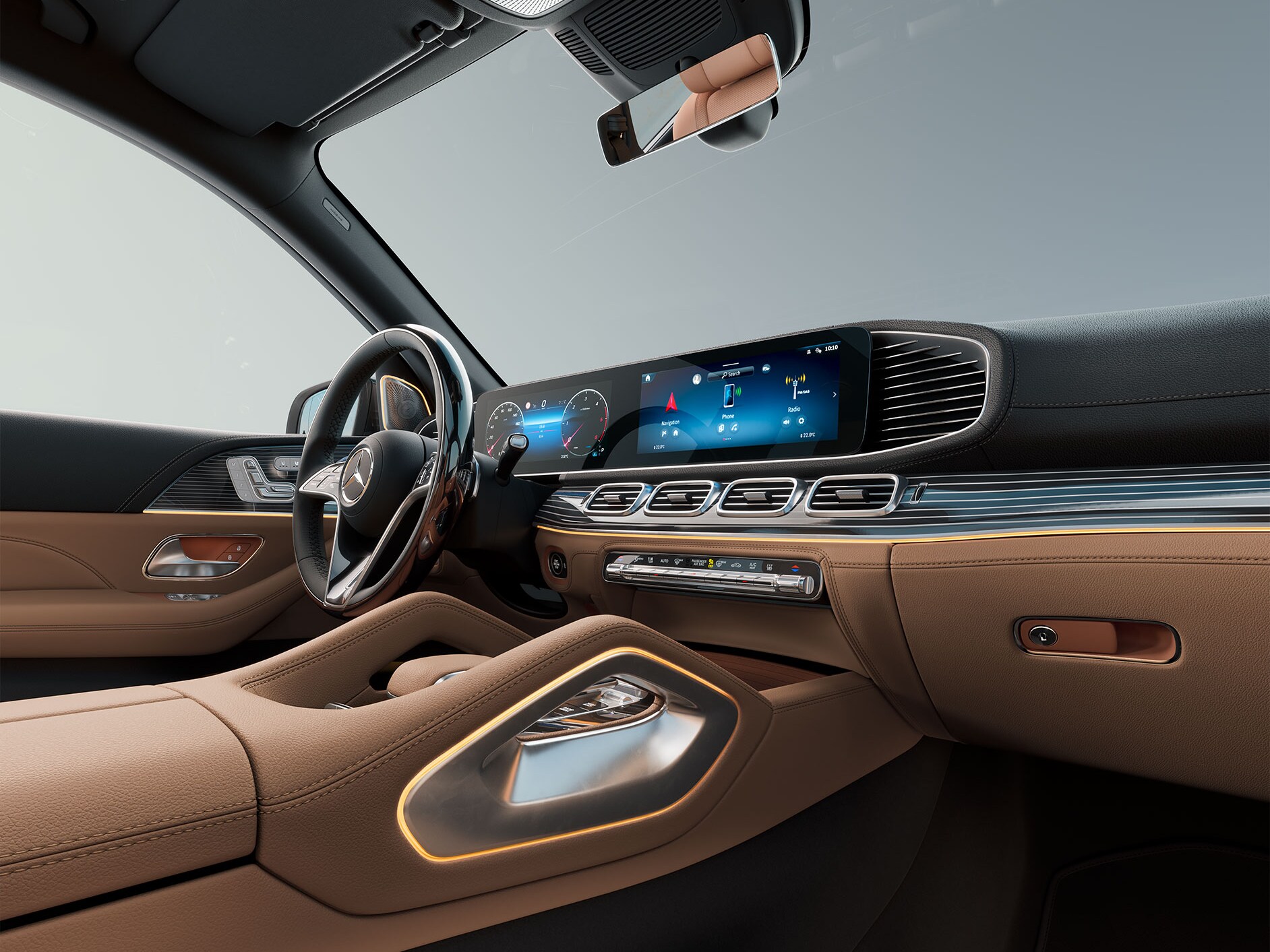 La Mercedes-Benz GLS con il Service Leasing.