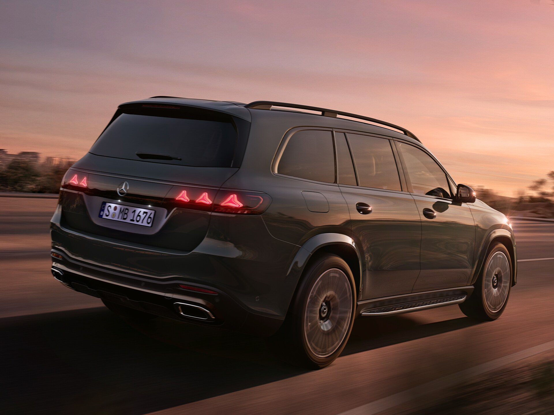 ADAS Gen6 Driving di nuova GLS di Mercedes-Benz.