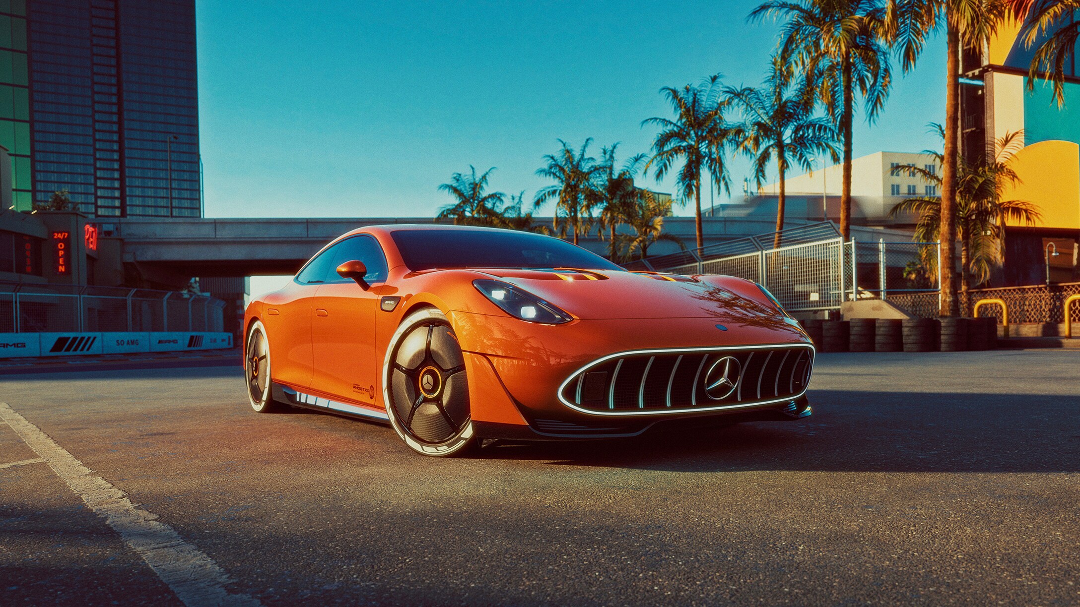 La nuova CONCEPT AMG GT XX con architettura elettrica AMG (AMG.EA) di Mercedes-AMG.