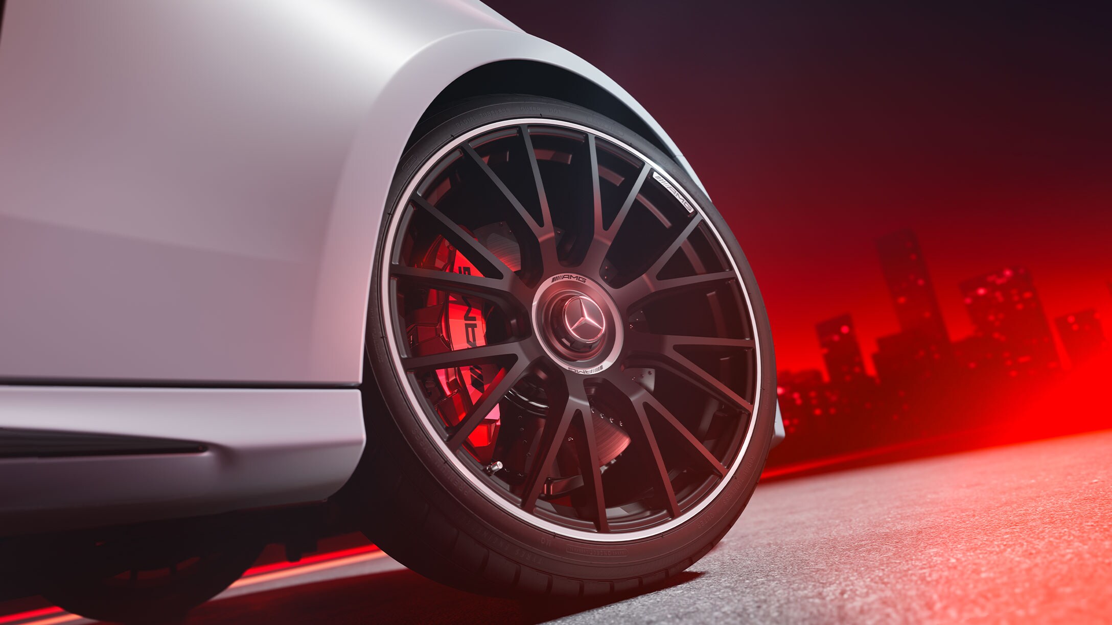 L'aspetto sportivo Mercedes-AMG.