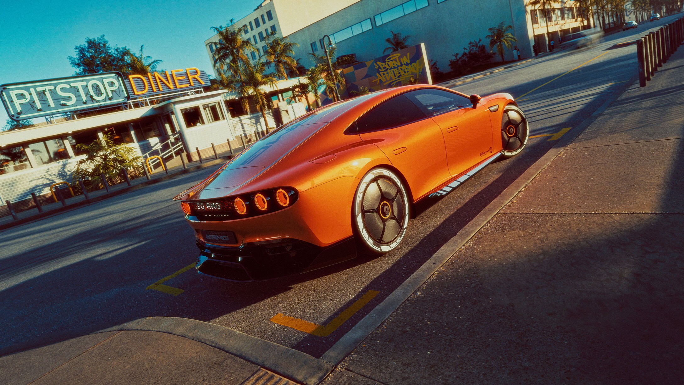 The new CONCEPT AMG GT XX with AMG Electric Architecture (AMG.EA) 