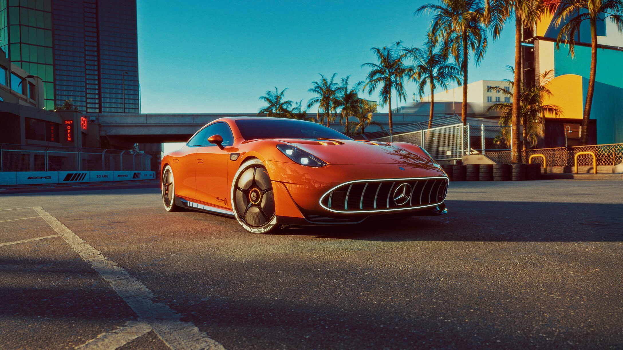 The new CONCEPT AMG GT XX with AMG Electric Architecture (AMG.EA) 