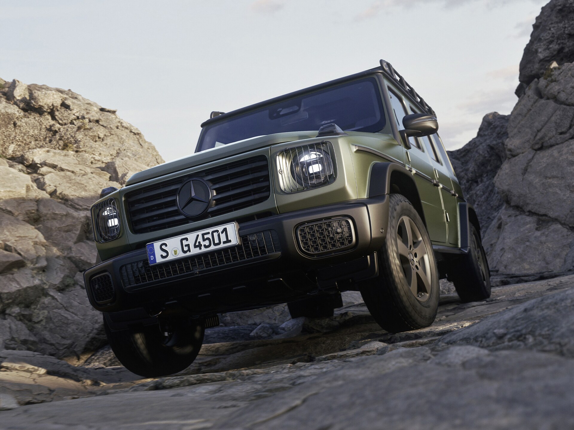 L'iconica Mercedes-Benz Classe G.