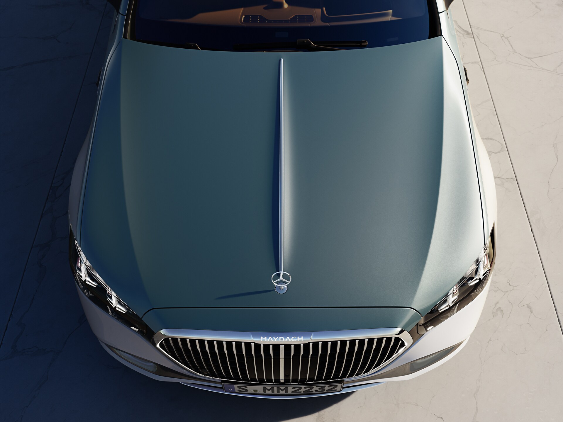 La Mercedes-Maybach S 580 e con tecnologia EQ.