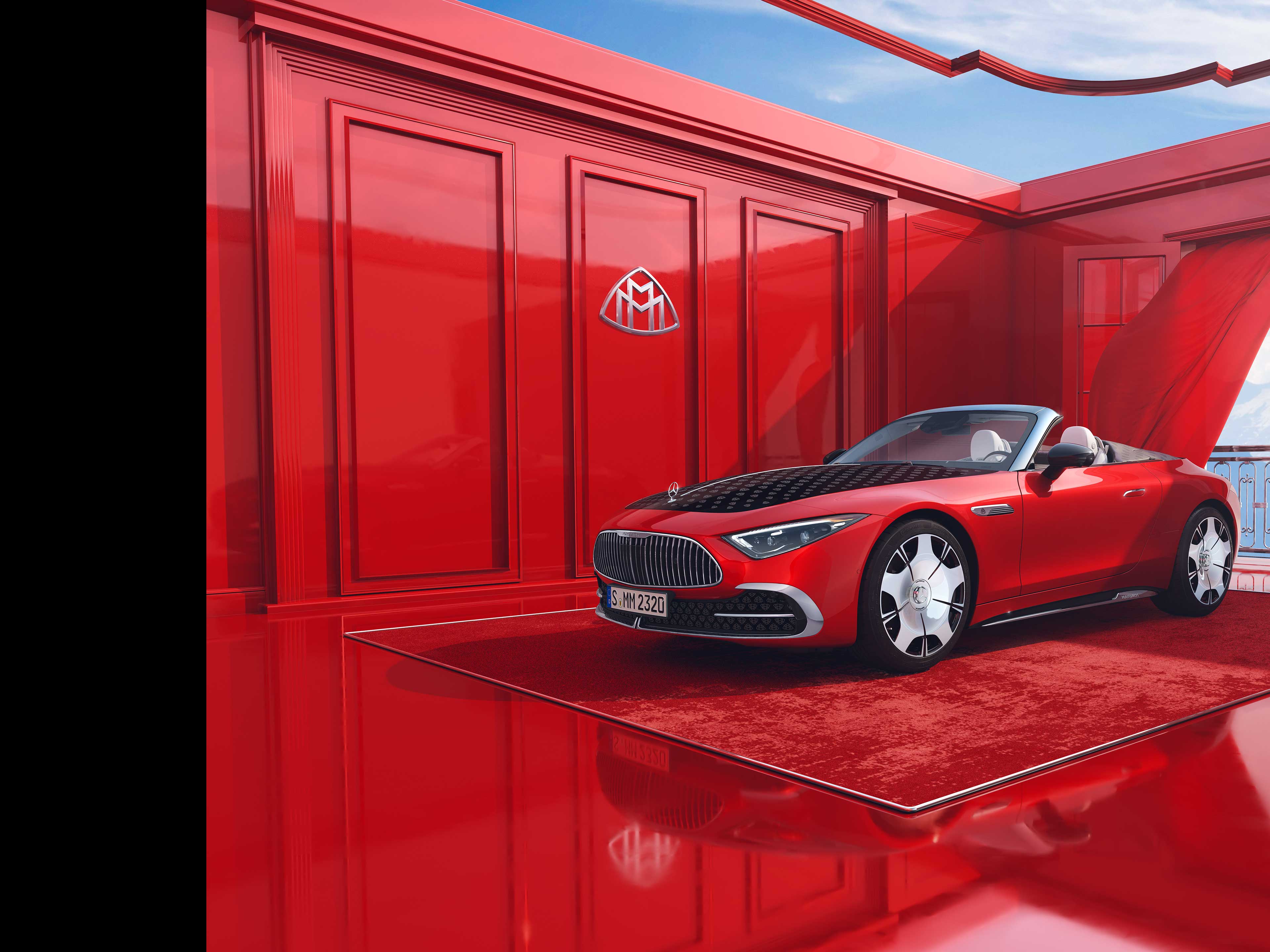 SL 680 | Marchio | Mercedes-Maybach Vista laterale della Mercedes-Maybach SL 680.