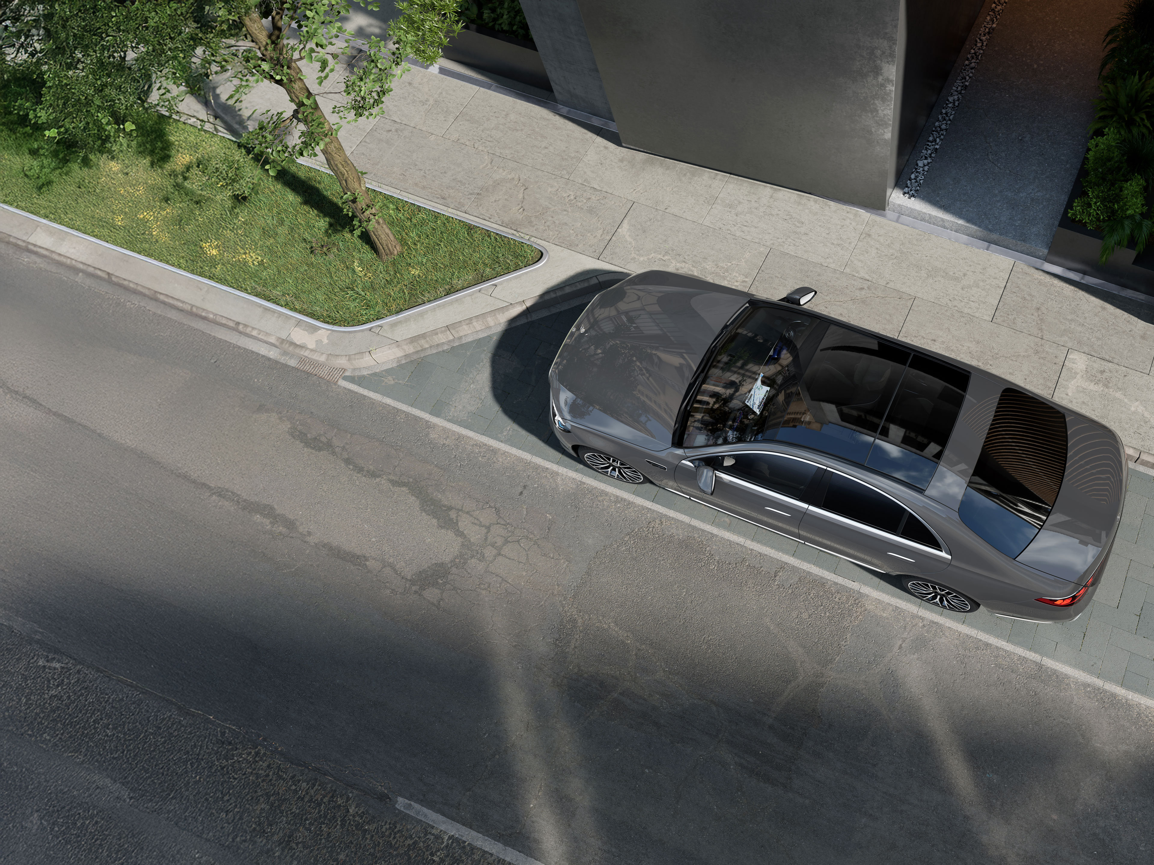 Esterni | Classe S Berlina | Mercedes-Benz Gli esterni della nuova Mercedes-Benz Classe S Berlina.