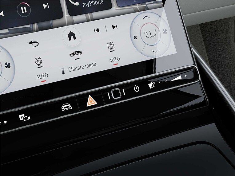 Il sensore di impronte digitali della Mercedes-Maybach SL 680.