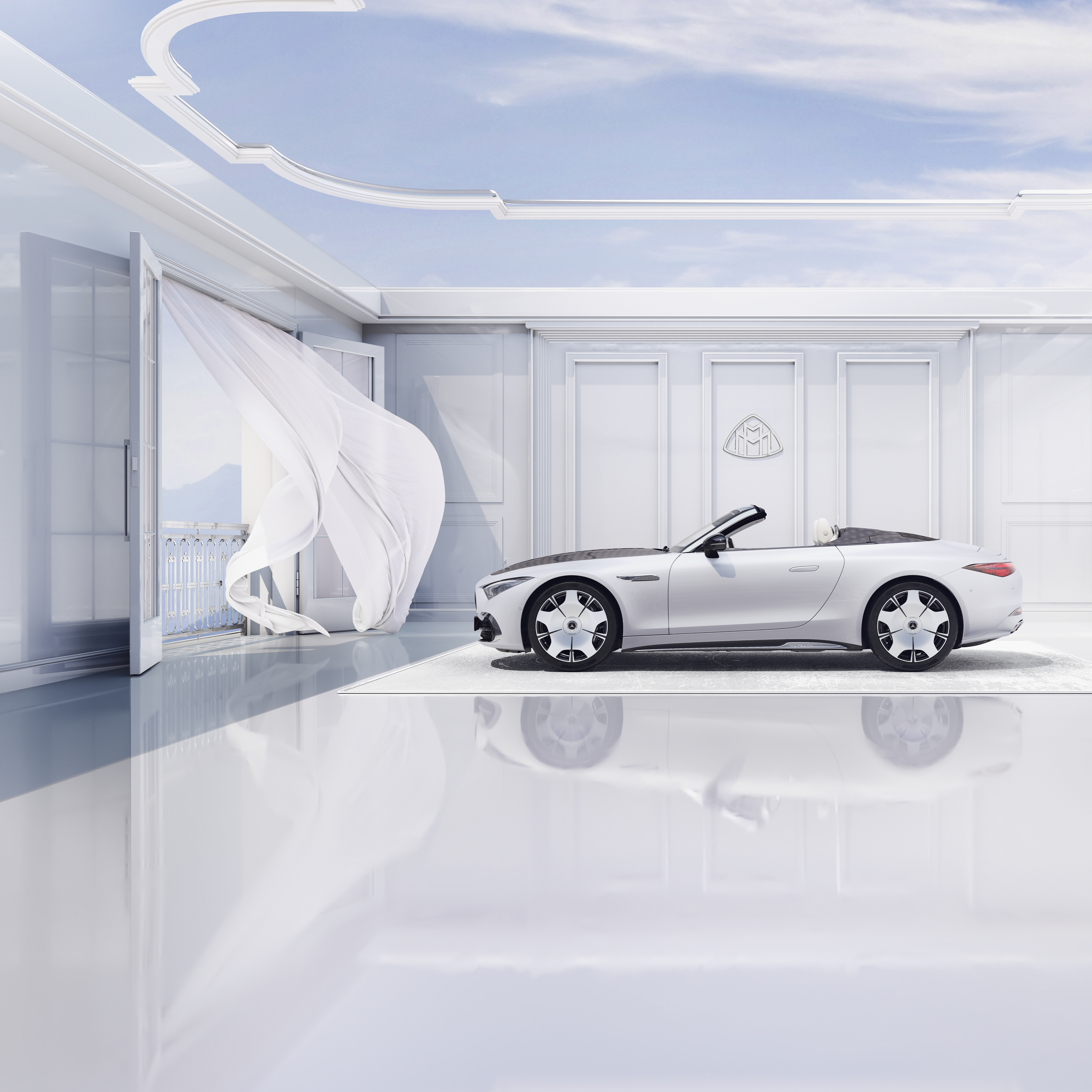 La Mercedes-Maybach SL 680 Serie Monogram...