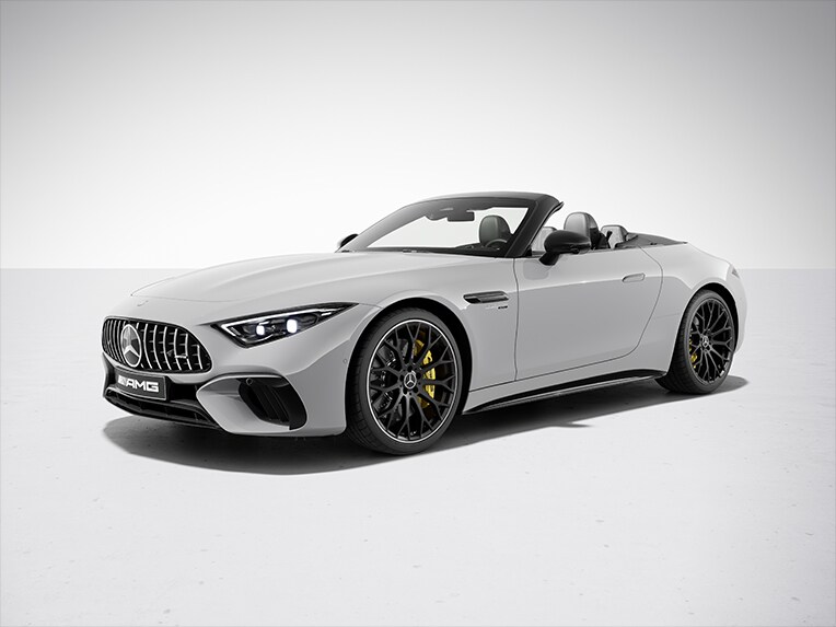 La Mercedes-AMG SL 63 S E PERFORMANCE con pacchetto Night AMG.