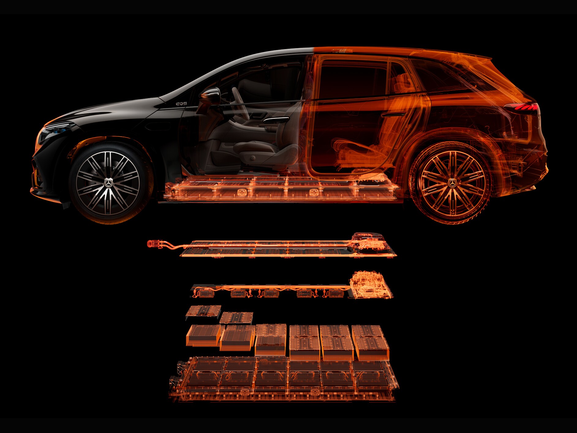 Sicurezza di ricarica per la Mercedes-Benz EQE Berlina di Mercedes-Benz.