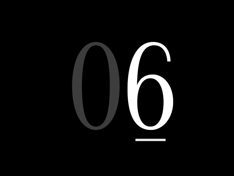 Un grande "06".