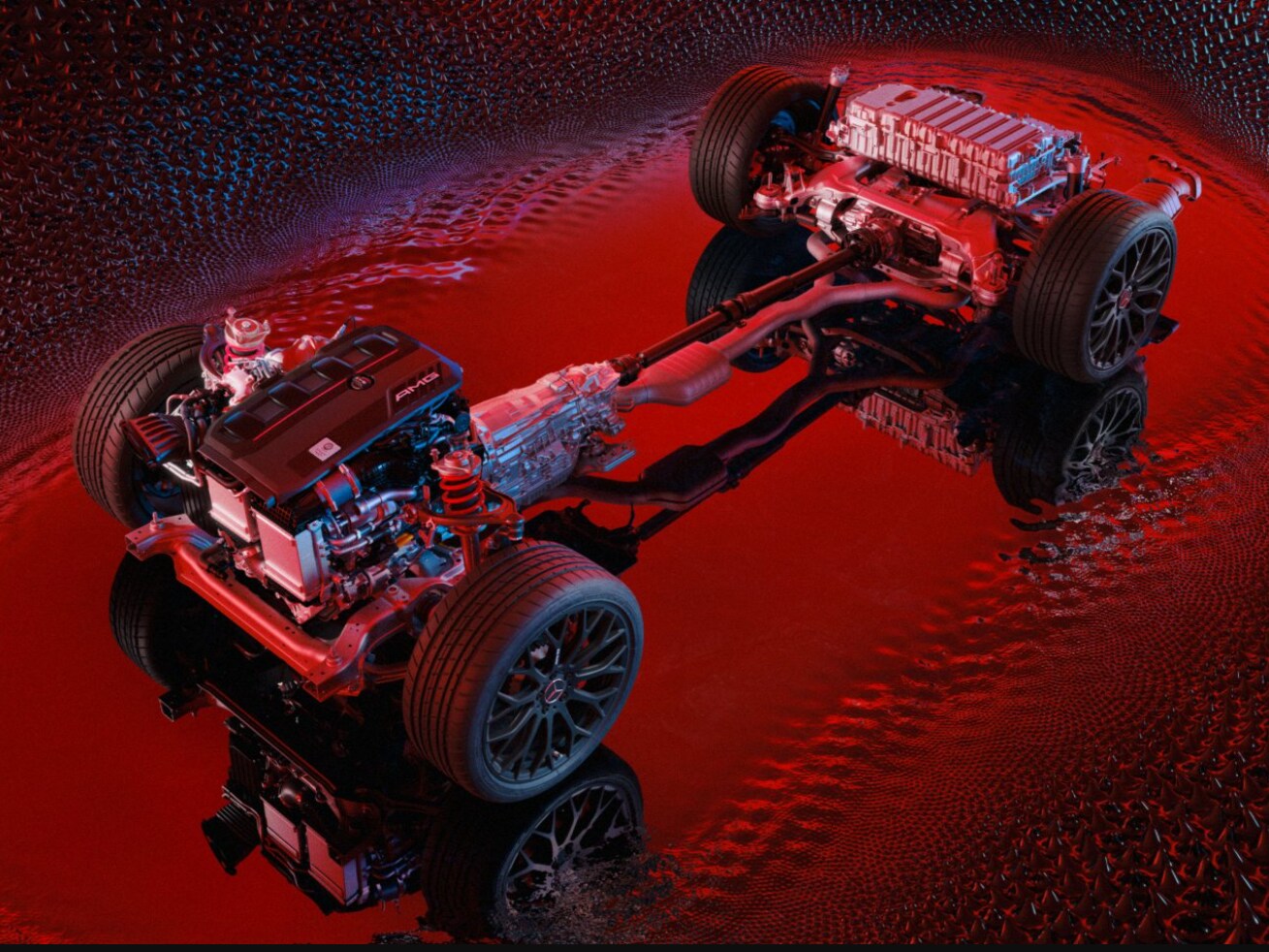 Architettura della piattaforma per i modelli elettrici di Mercedes-AMG