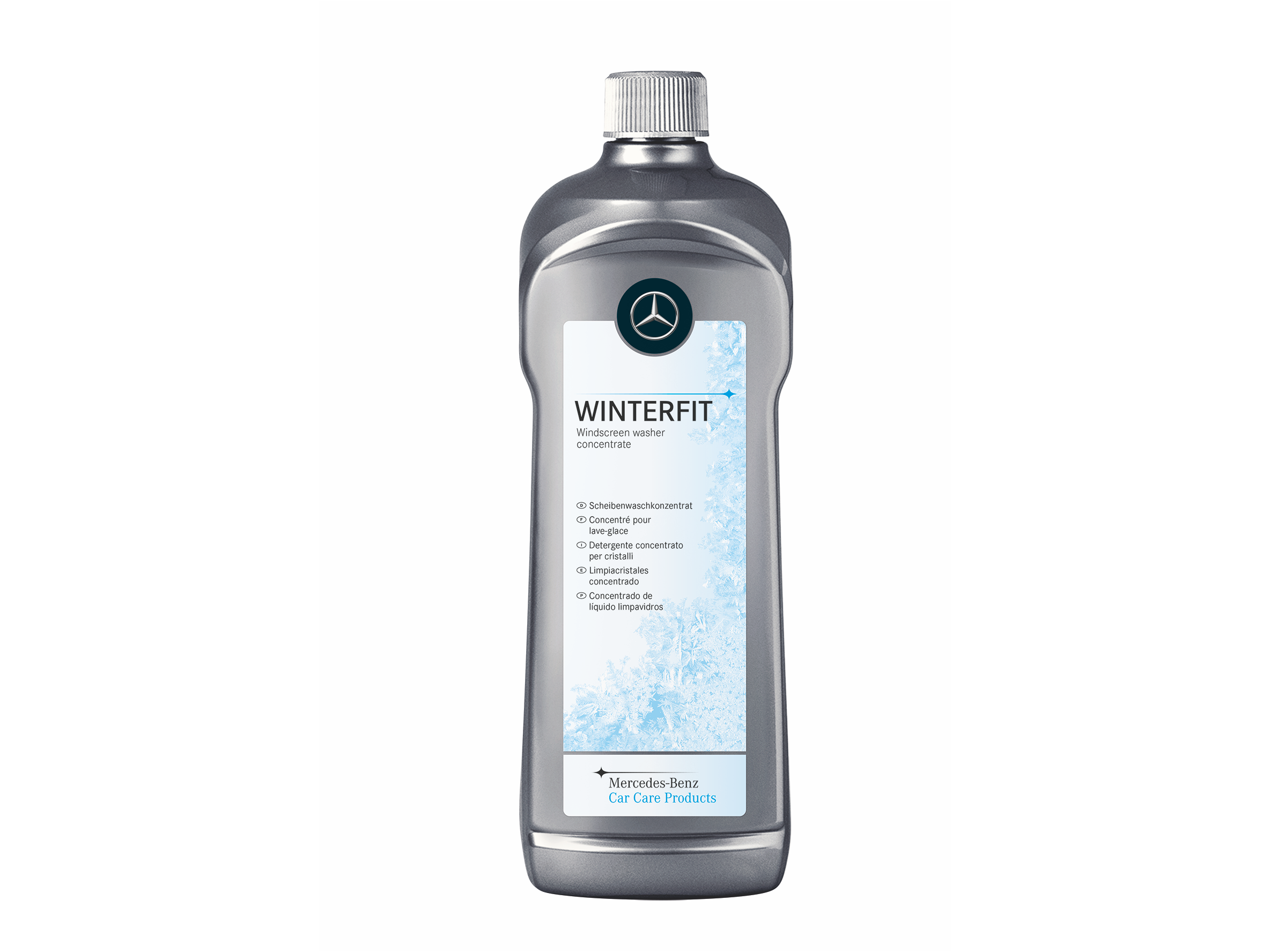 Il detergente lavacristalli WinterFit di Mercedes-Benz.