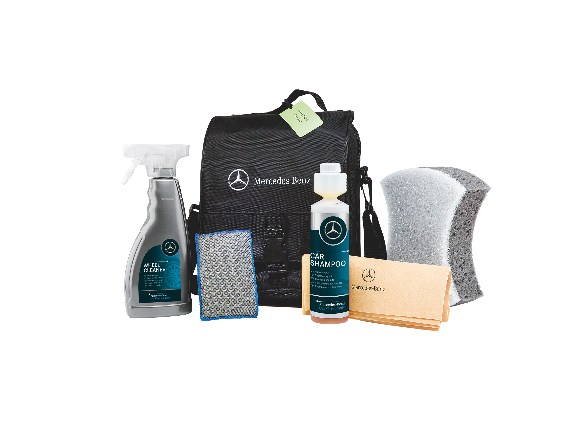 Il kit per gli esterni Mercedes-Benz Car Care.