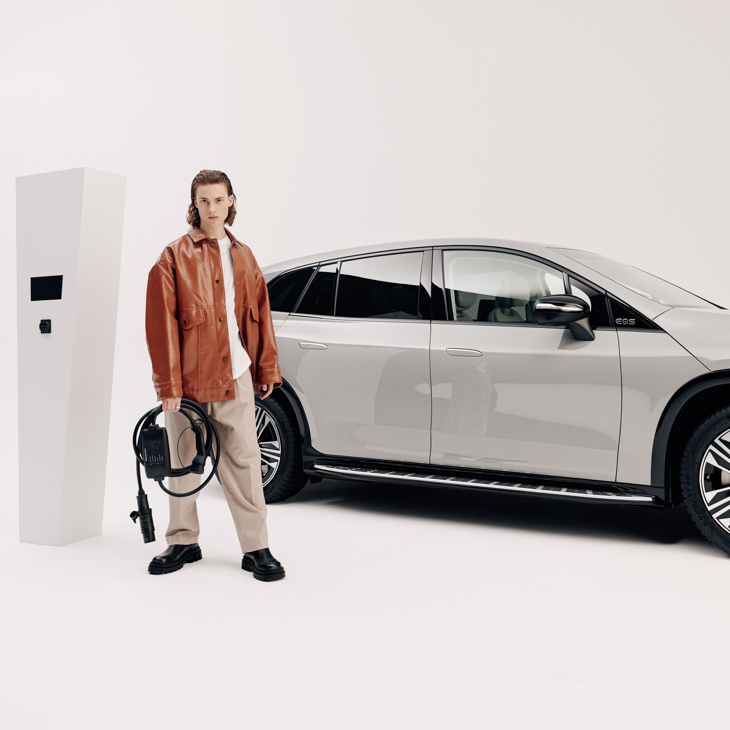 Il sistema di ricarica flessibile Pro di Mercedes-Benz.