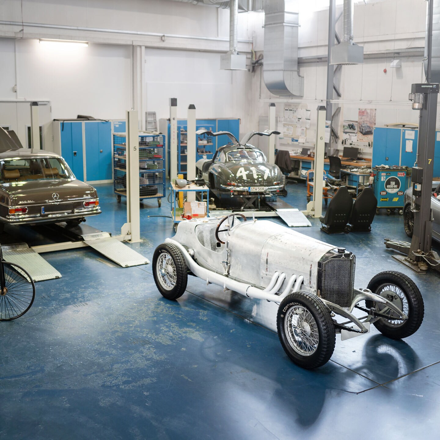 Workshop con le oldtimer.