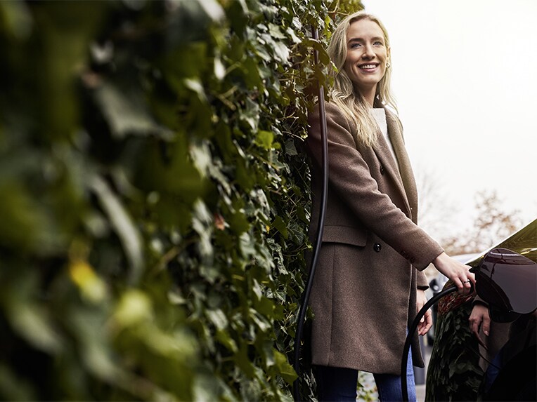 Ricarica verde per la vostra auto elettrica Mercedes-Benz.