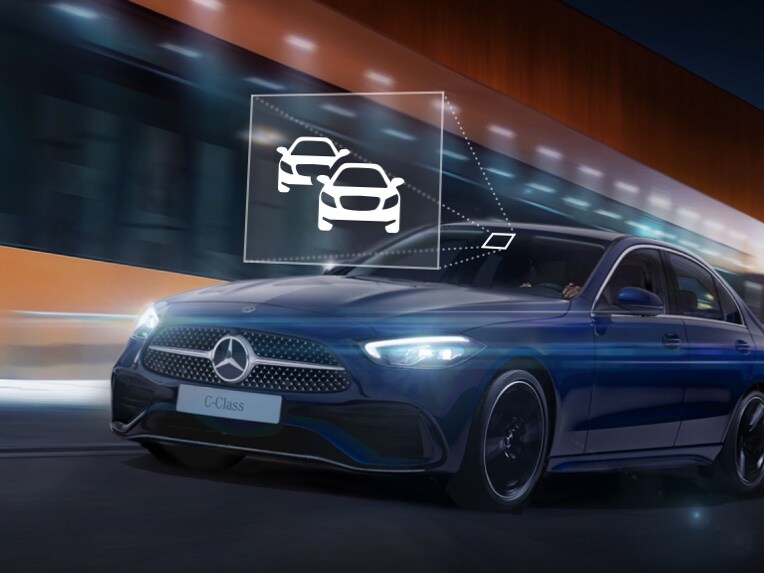 Il sistema di assistenza abbaglianti adattivi della tua Mercedes-Benz.