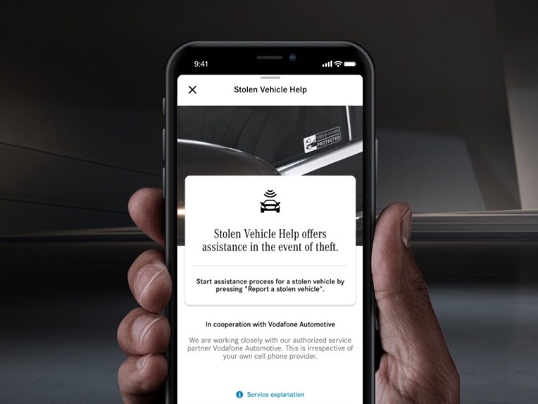L'assistenza in caso di furto del veicolo viene offerta su smartphone tramite la funzione GUARD 360° dei Digital Extras.