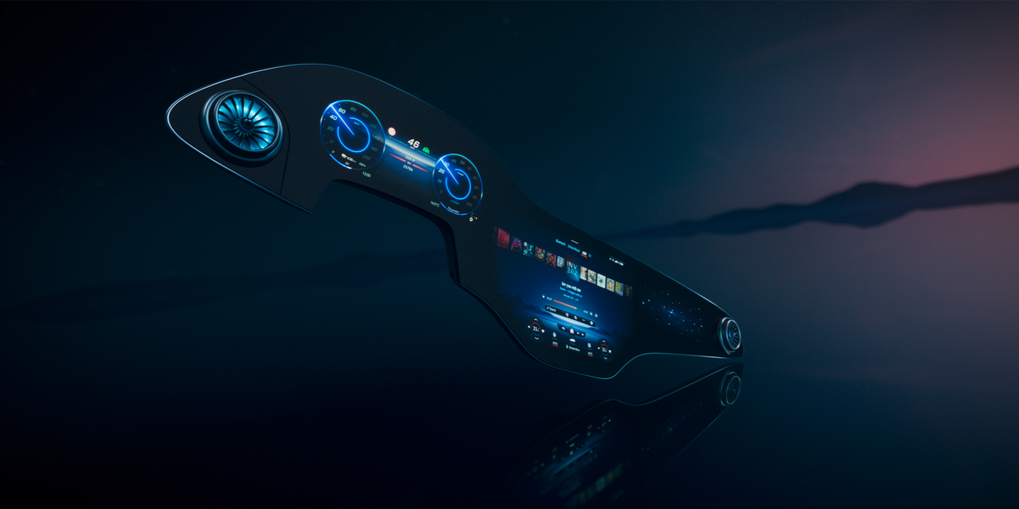 MBUX | Mercedes-Benz Immagine dell'Hyper screen Mercedes-Benz