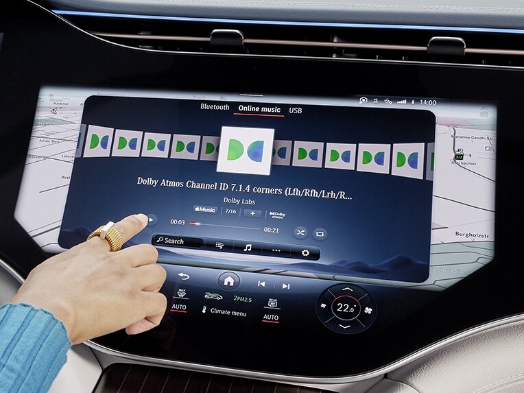 Supporto di Dolby Atmos® per Amazon Music | Aggiornamento MBUX Entertainment | Mercedes-Benz