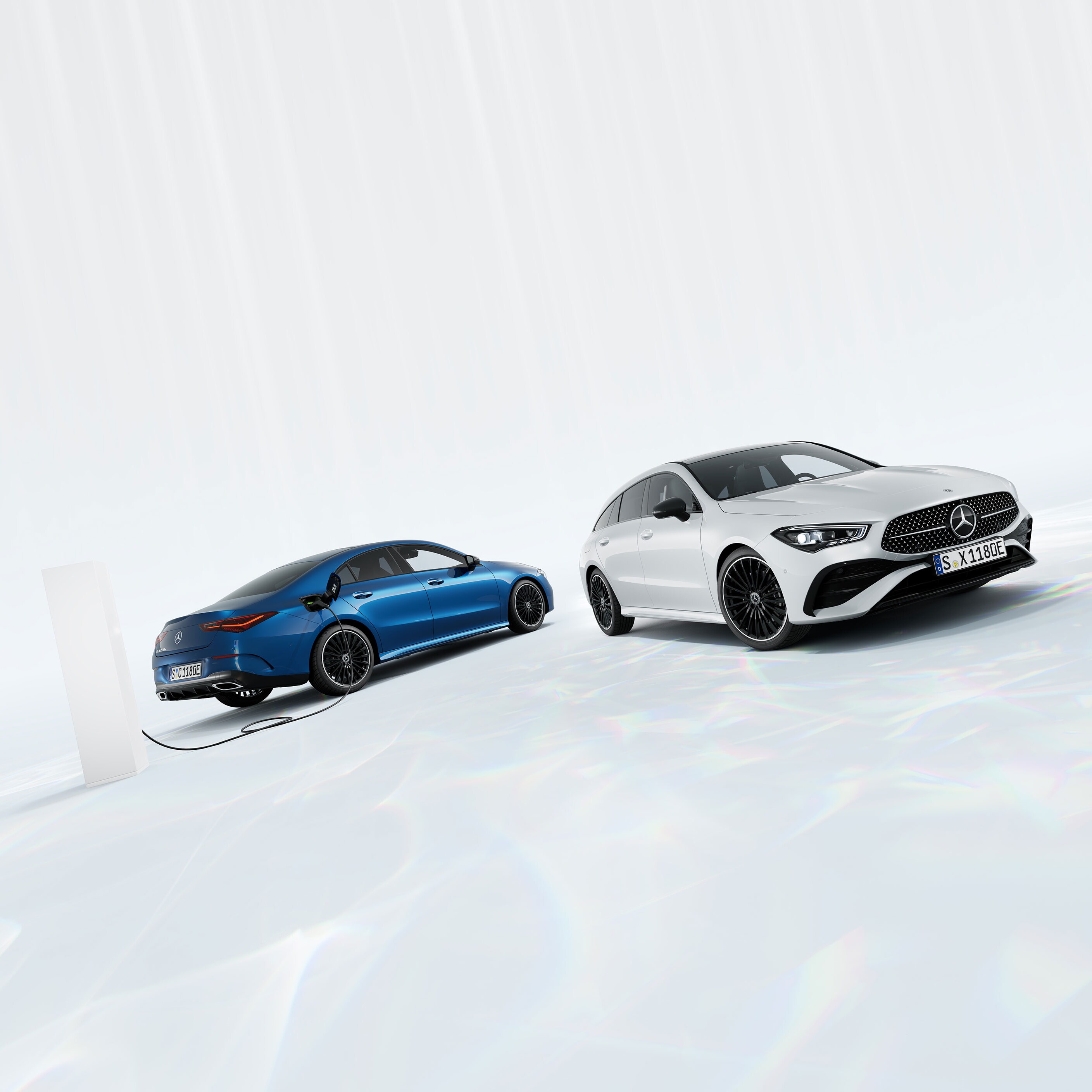 I diversi modelli ibridi plug-in di Mercedes-Benz.