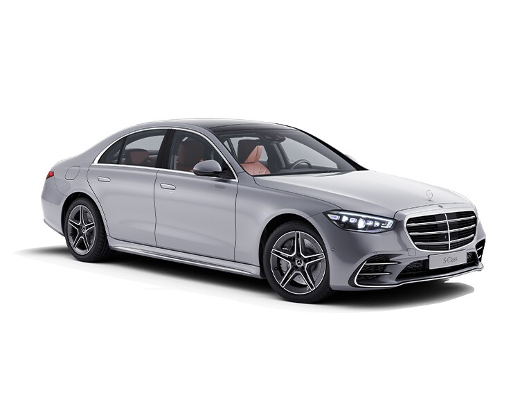 Una rappresentazione della Classe S Mercedes-Benz.