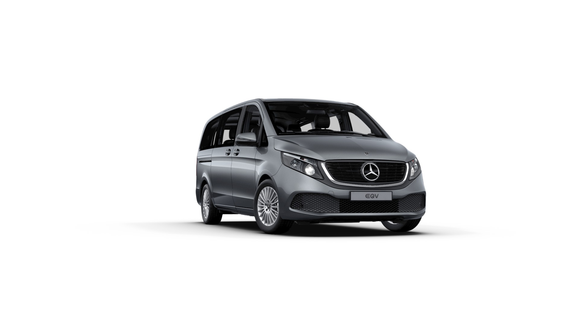 Scopri i veicoli commerciali elettrici Mercedes-Benz Un veicolo commerciale Mercedes-Benz elettrico in grigio scuro