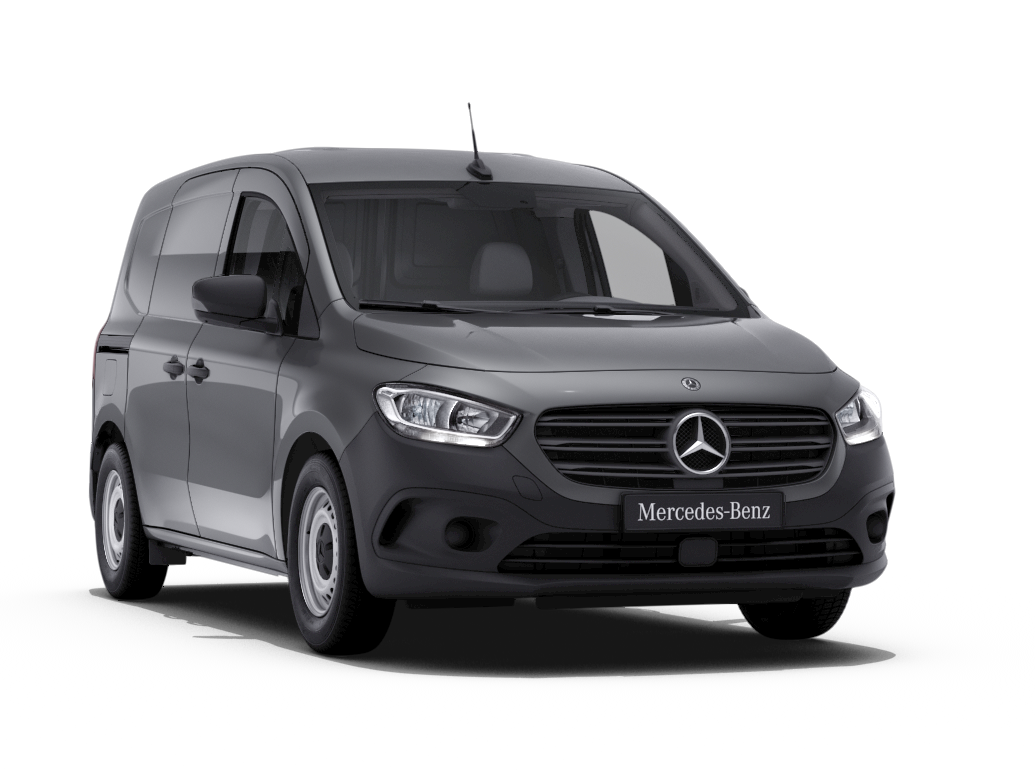 Un veicolo commerciale Mercedes-Benz Citan in grigio scuro
