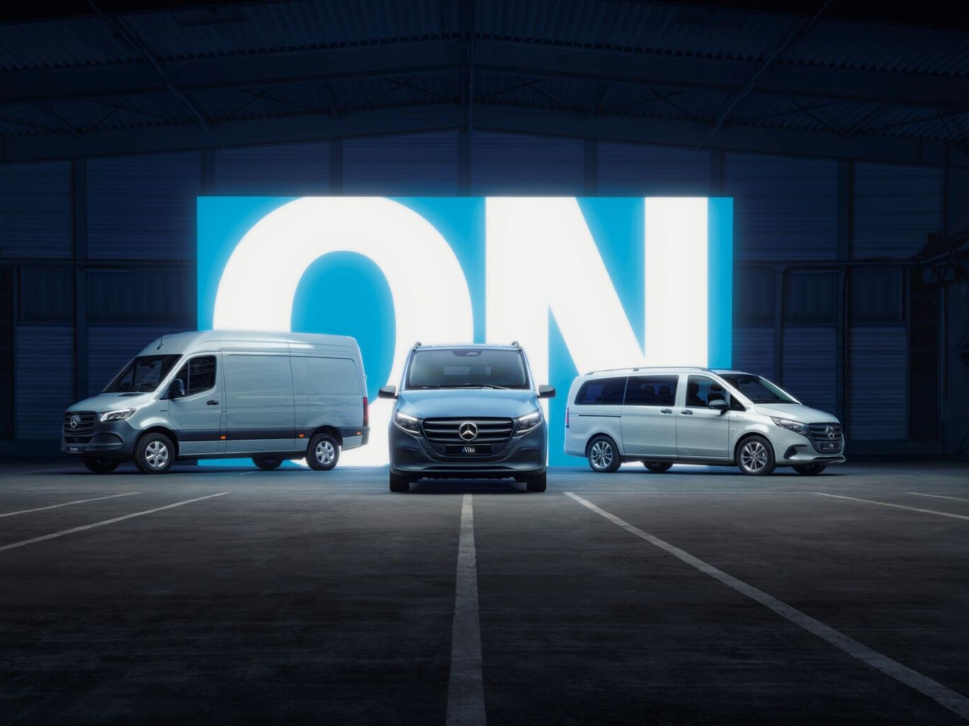 Veicoli commerciali elettrici, Mercedes-Benz eSprinter, eVito ed eCitan.