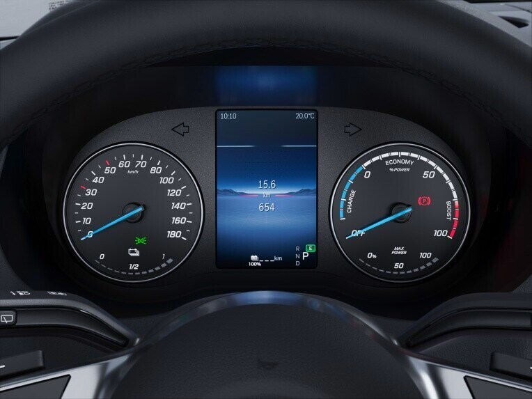 Modalità di risparmio energetica della climatizzazione per Mercedes-Benz eSprinter Autotelaio.