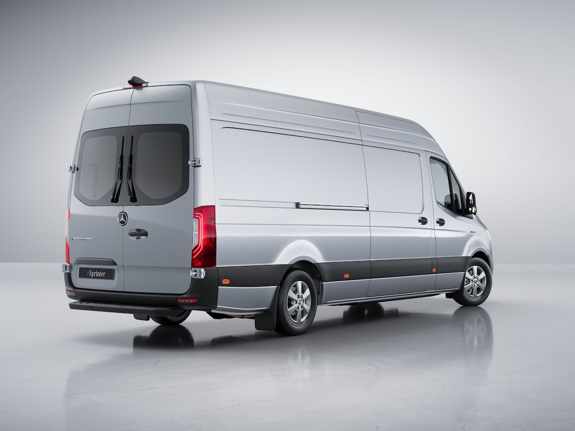 Gli esterni di Mercedes-Benz eSprinter Furgone.