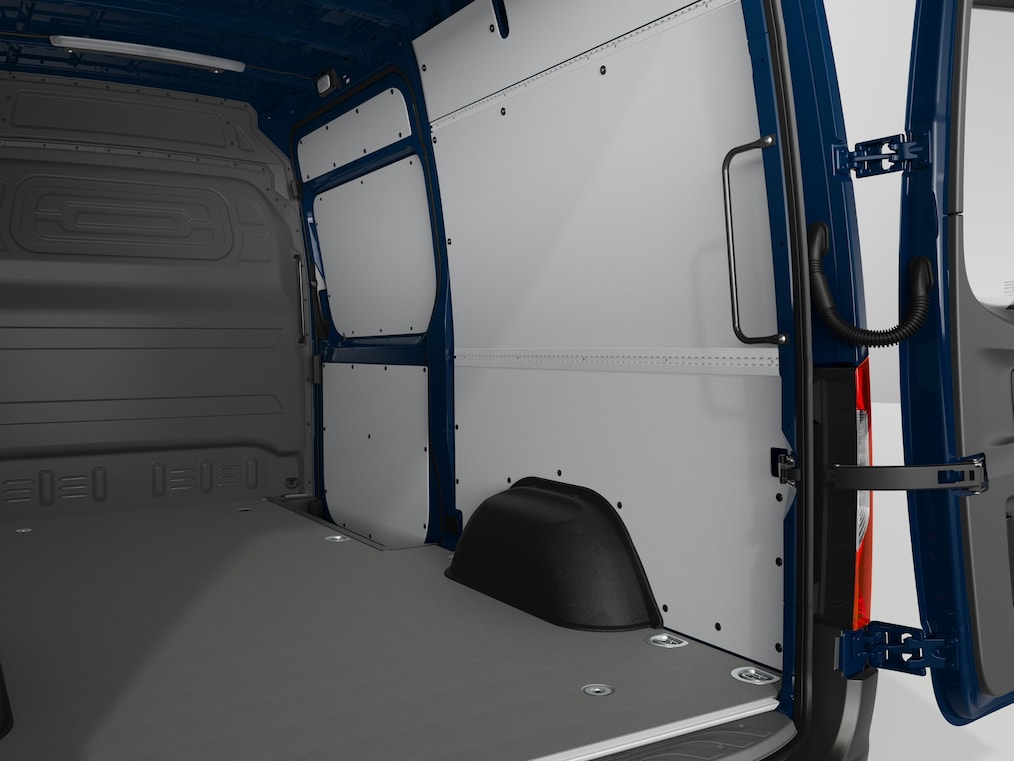 Il vano di carico di Mercedes-Benz eSprinter Furgone.