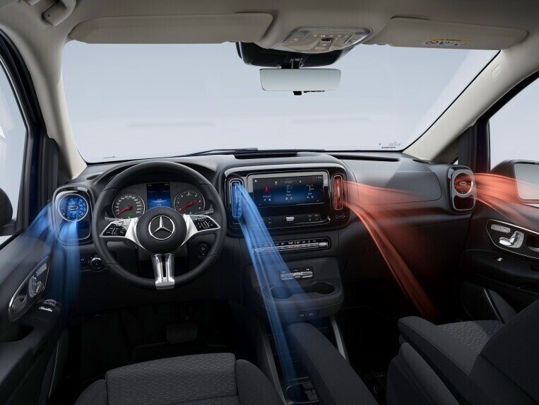 Illustrazione del climatizzatore COMFORTMATIC Mercedes-Benz per Mercedes-Benz Vito.