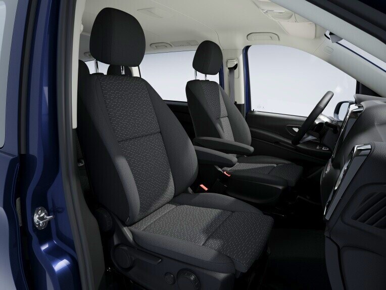 Il sedile Comfort lato guida e lato passeggero anteriore a bordo di Mercedes-Benz Vito.