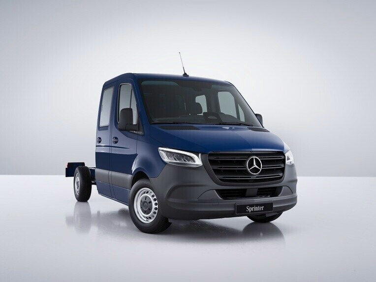 Il Mercedes-Benz Sprinter Autotelaio con assetto per il comfort e la sicurezza del carico.