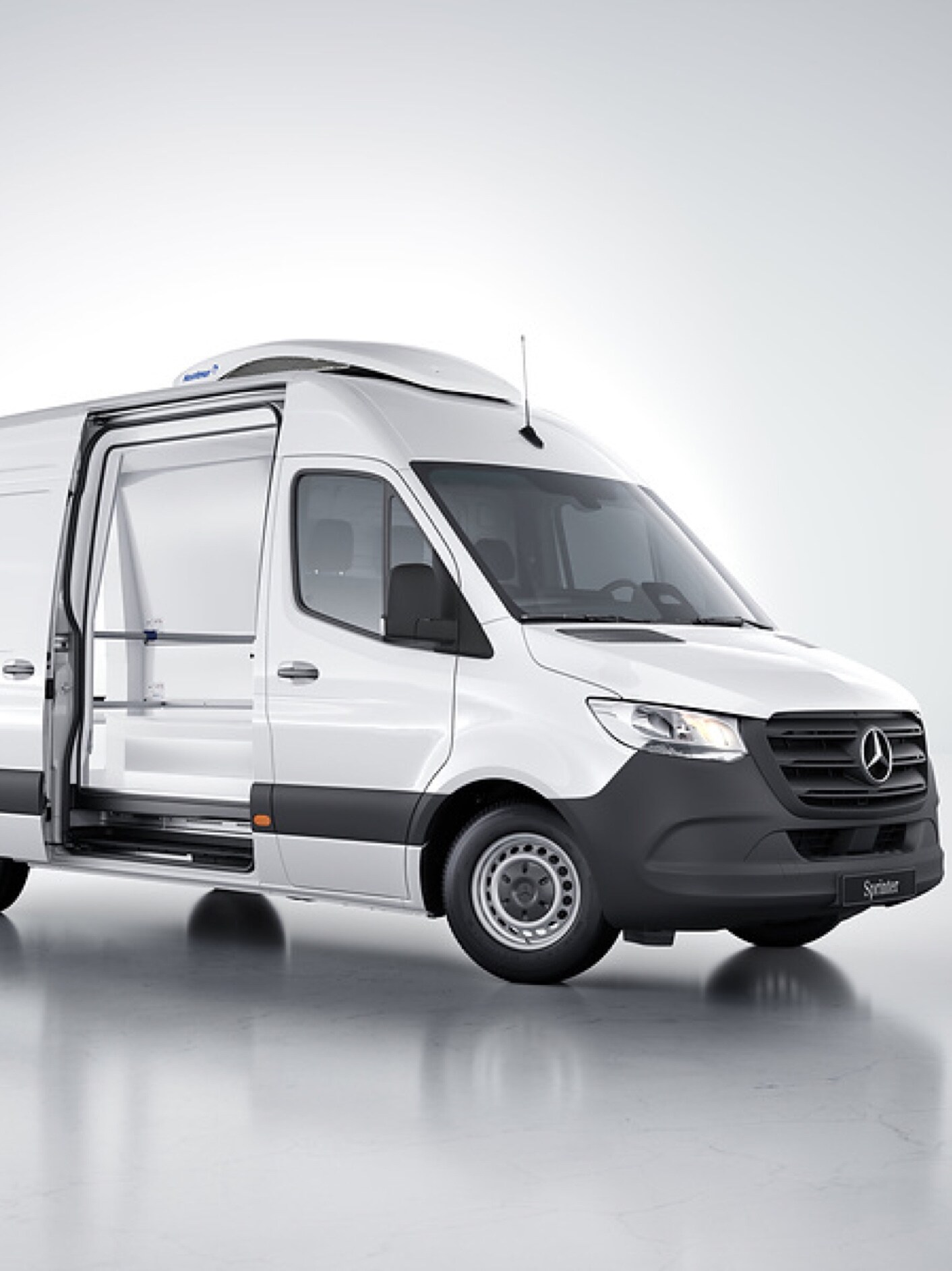 Il Mercedes-Benz Sprinter Furgone con una soluzione industriale VanSolution.