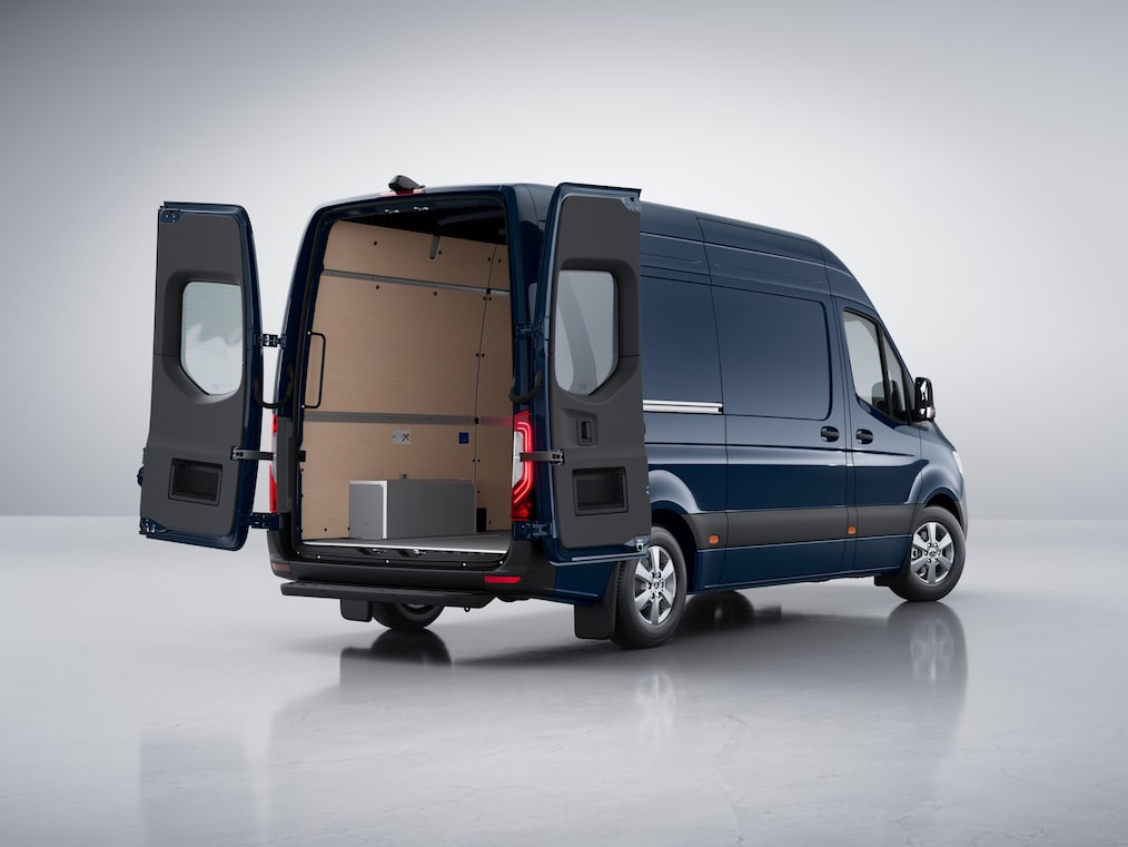 La linea di equipaggiamento SELECT del Mercedes-Benz Sprinter Furgone.