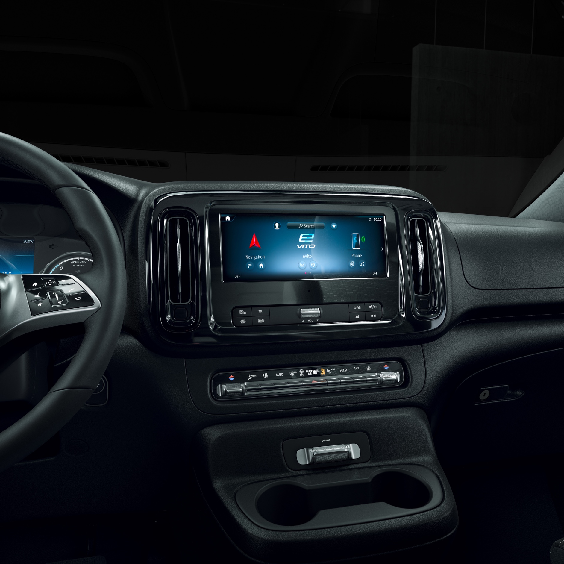 Connettività intelligente | Veicoli commerciali Mercedes-Benz Il sistema multimediale MBUX nel Mercedes-Benz eVito.