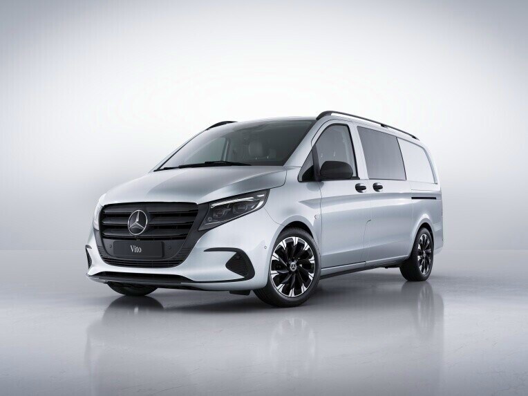 L'assetto sportivo di Mercedes-Benz Vito.