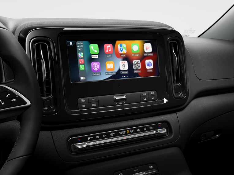 Sistema multimediale MBUX del Mercedes-Benz Vito.