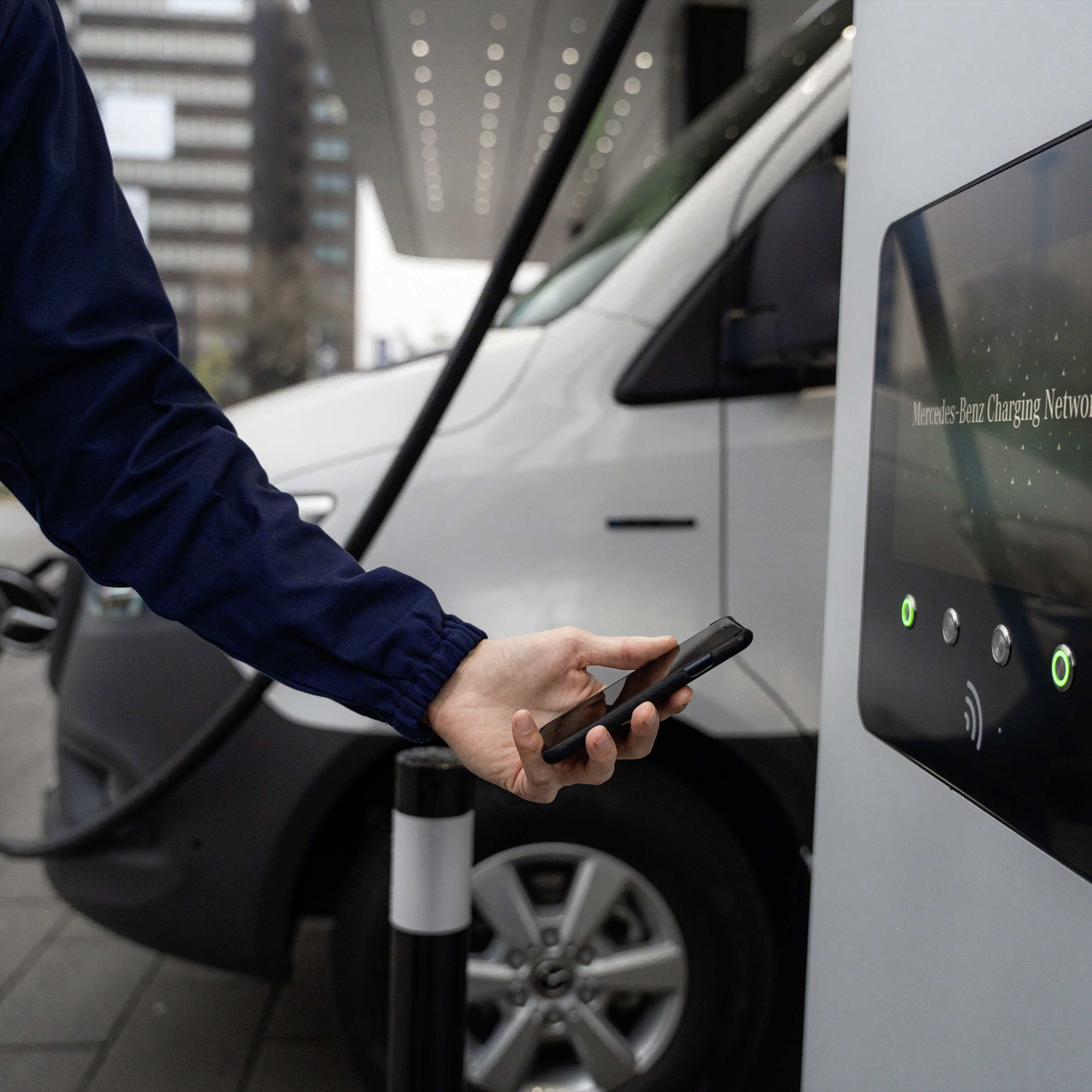 L'App Mercedes-Benz per i veicoli commerciali Mercedes-Benz.