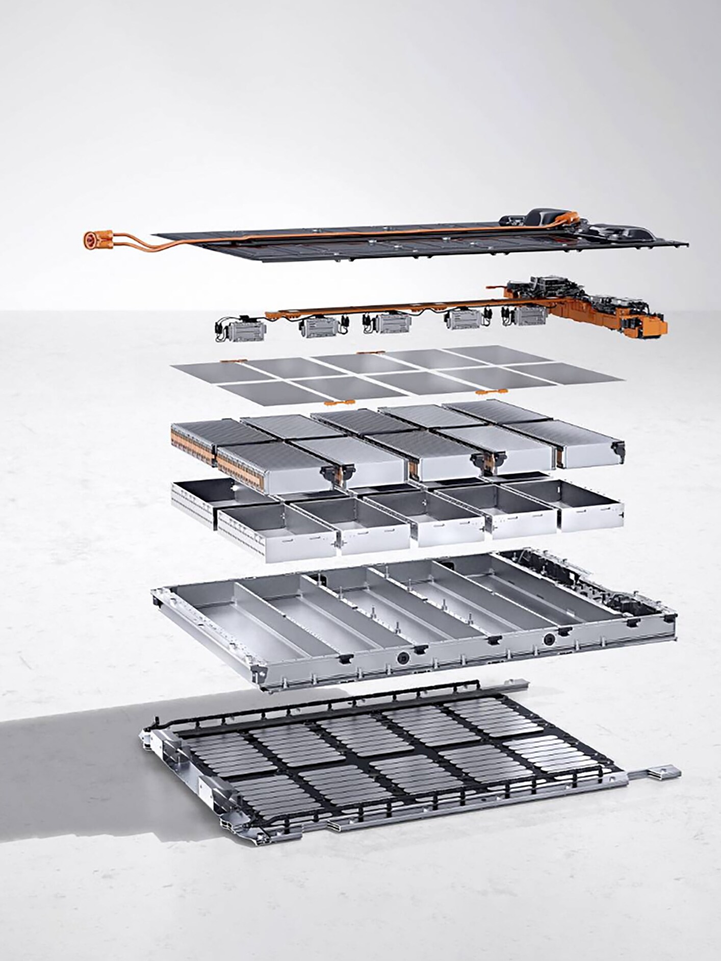 La riproduzione degli strati di una batteria simboleggia il servizio assistenza elettrico.