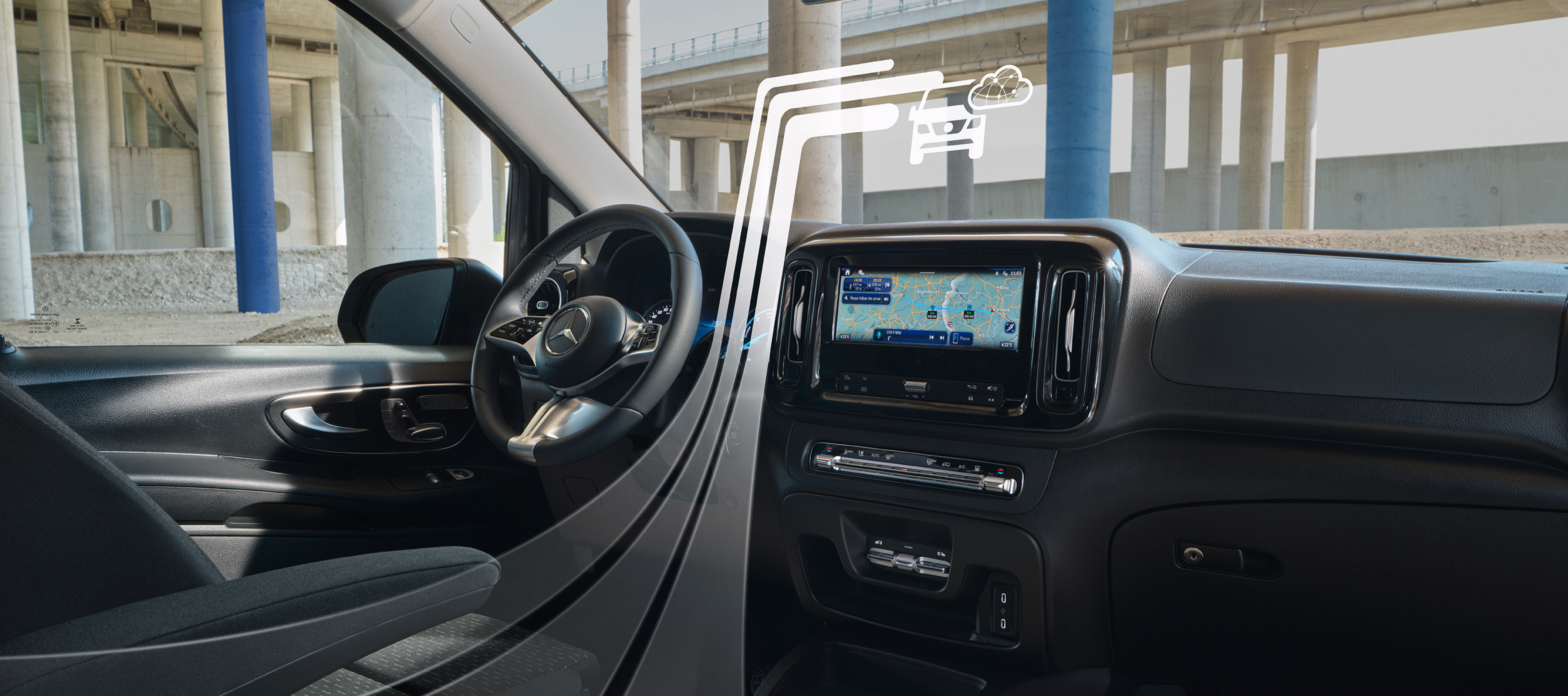 Navigazione | Digital Extras | Mercedes-Benz La funzione di navigazione nel sistema multimediale MBUX