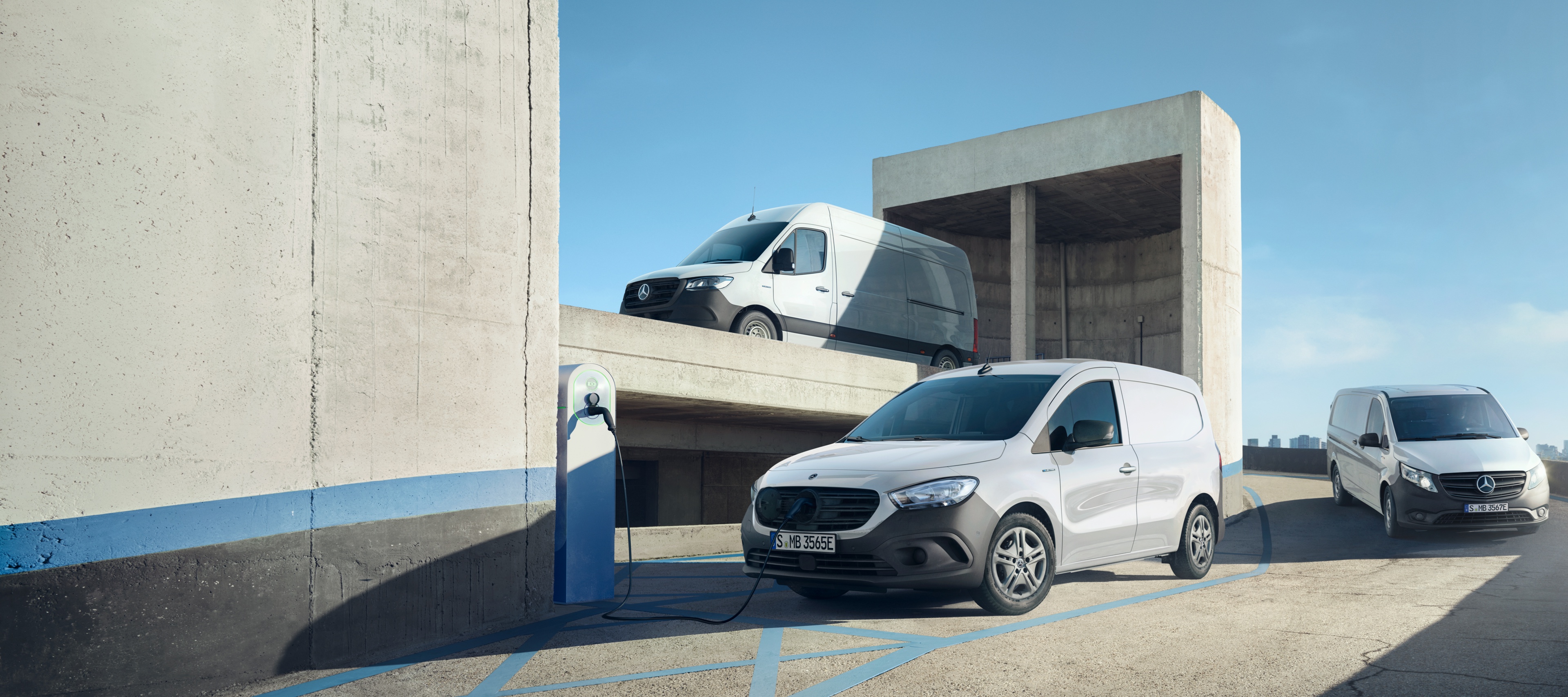 Offerte veicoli commericali Tre veicoli commericali Mercedes-Benz